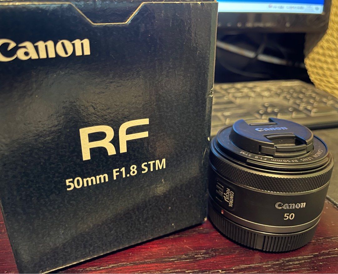 Canon RF 50 F1.8 STM, 攝影器材, 鏡頭及裝備- Carousell
