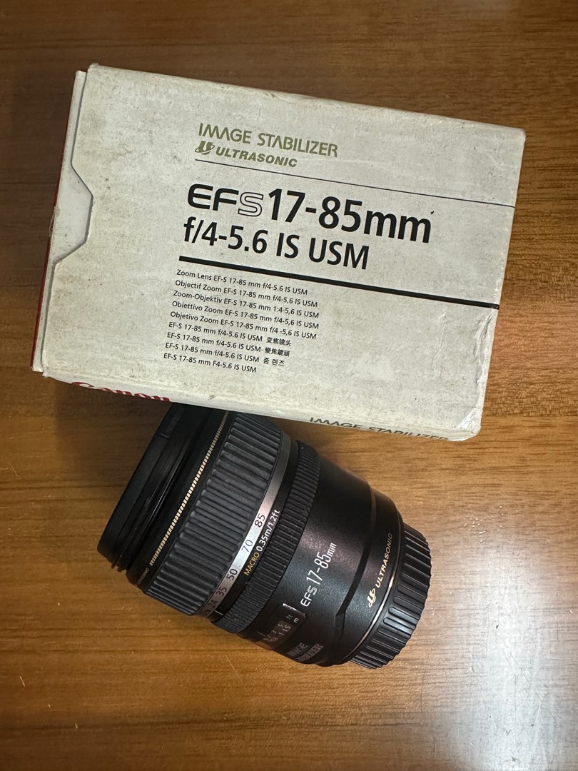 Canon キヤノン EFレンズ EF-S17-85mm F4-5.6 ズーム - レンズ(ズーム)