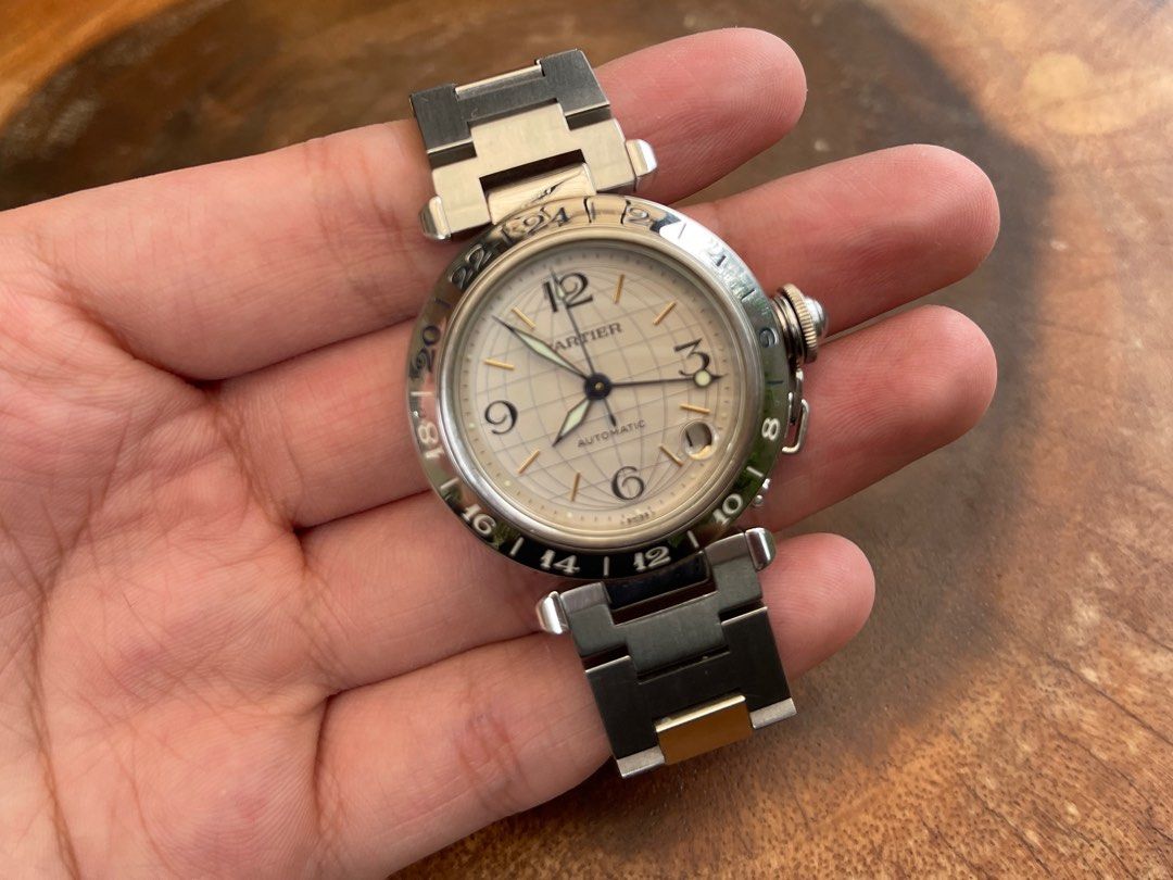 Cartier pasha 35mm clearance