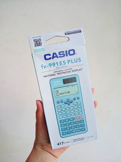 Casio FX 991 ES Plus 2nd edition scientific calculator blue