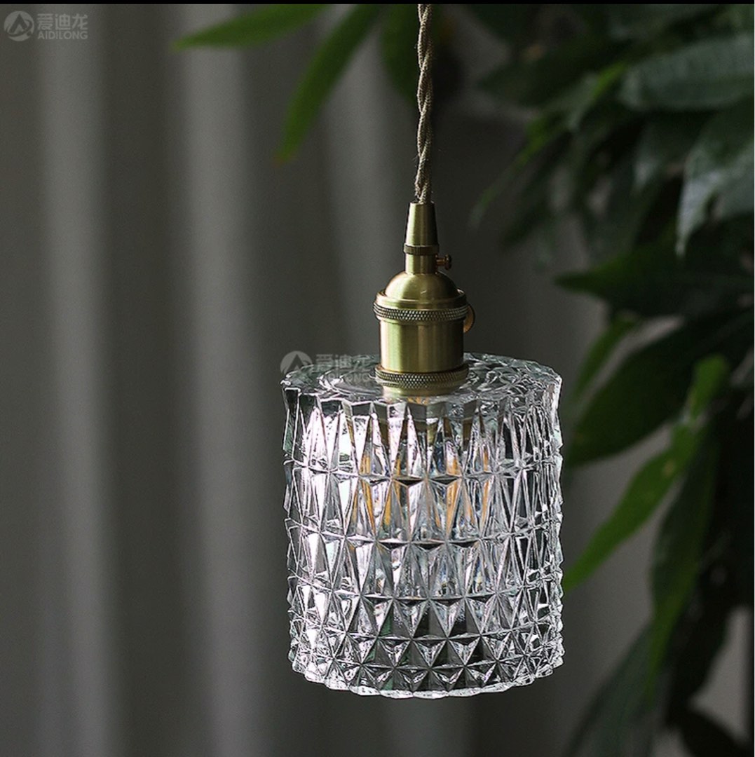 Ceiling Hanging Pendant Lights x2, Furniture & Home Living, Lighting