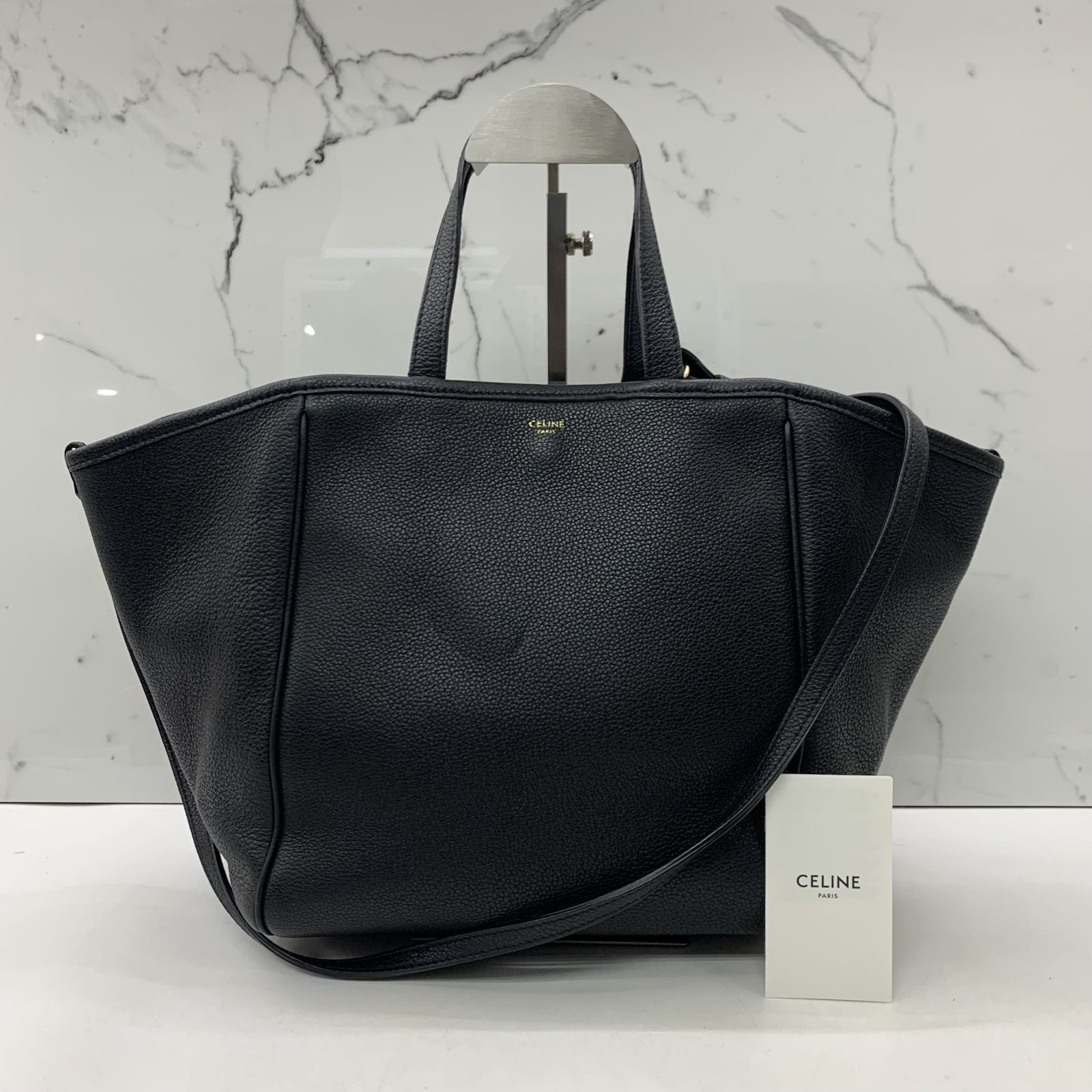 Celine cabas clearance black