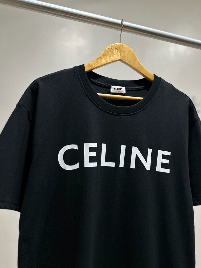 Celine Classic T-Shirt (Black) (Category: Tshirts & Polo Shirts ) located in Antipolo. Submitted by dane.a (Listing ID 1272219629, Image 3). Description: XS (19x28) sold out Small (20x29) Medium (21x30) Large (22x30) soldout Available on hand, same day delivery and returns. Fixed price. No haggling! MOP: Gcash/BDO/SecurityBank.