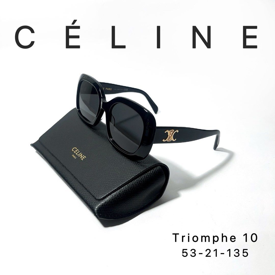 Celine TRIOMPHE 10 ( CL40262U ) Sunglasses in Black | 53-21