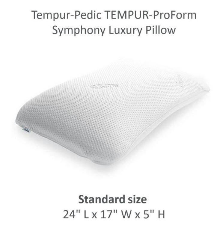 Symphony standard 2024 pillow