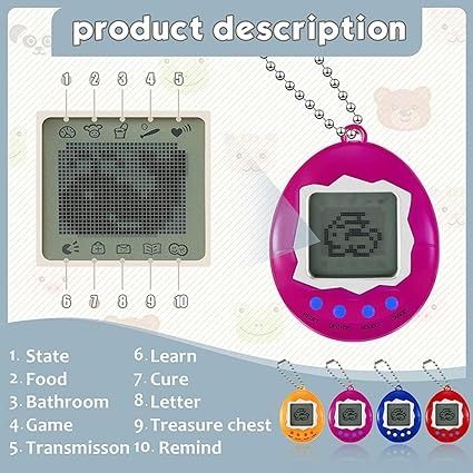 Christmas Sales! 🎄🎅 Electronic Interactive Digital Virtual Pet Game like Tamagotchi Handheld Toy Game | Gift for Kids Children Boys Girls (Category: Interactive Toys) located in Singapore. Submitted by thejewelbox (Listing ID 1272220147, Image 3). Description: Children/Kid Digital Handheld Electronic Virtual Pet Toy like Tamagotchi ⭐ Brand New! Ready Stock :) Available colours: Blue, Red, Pink, Yellow 💯 Seller with 1300+ reviews. Buy with conf