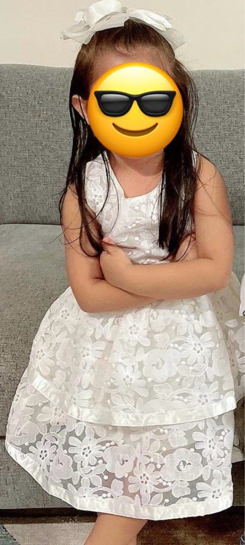 White dress girl 12 years outlet