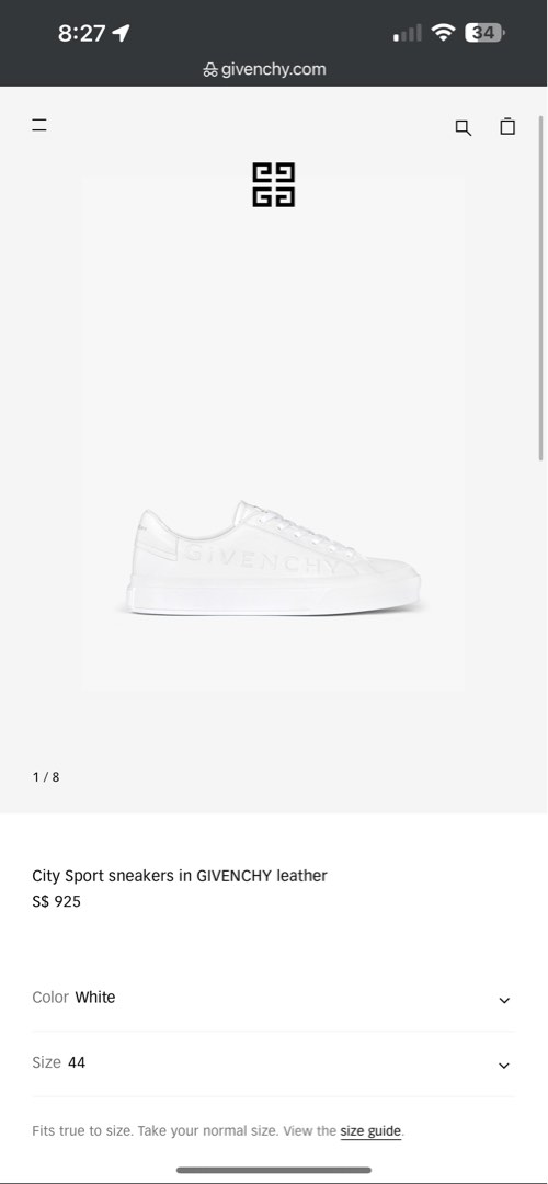 Givenchy sport shoes store