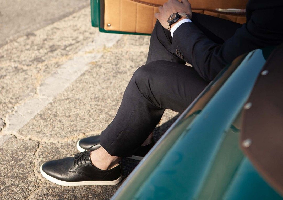 Clae ellington black leather on sale