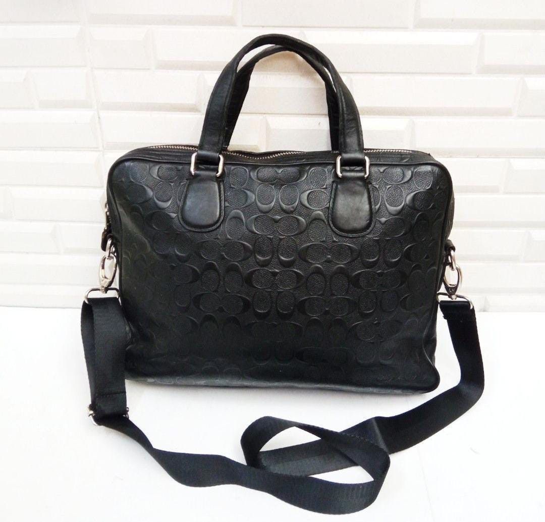 Hudson 5 bag in signature leather online