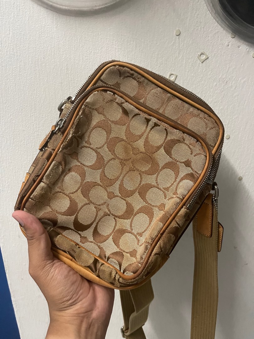 Coach sling cheap bag amazon