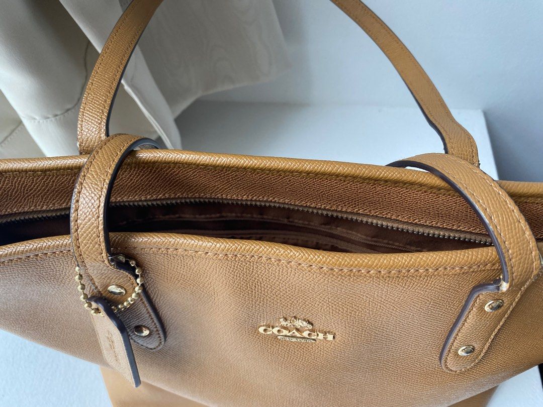 Coach Zip Tote Leather Handbag Women s Fashion Bags Wallets