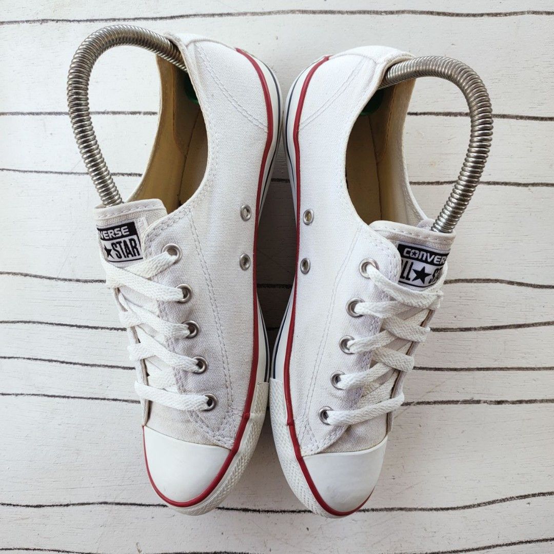 Converse All Star Chuck Taylor Dainty OX White 5.5UK 25CM