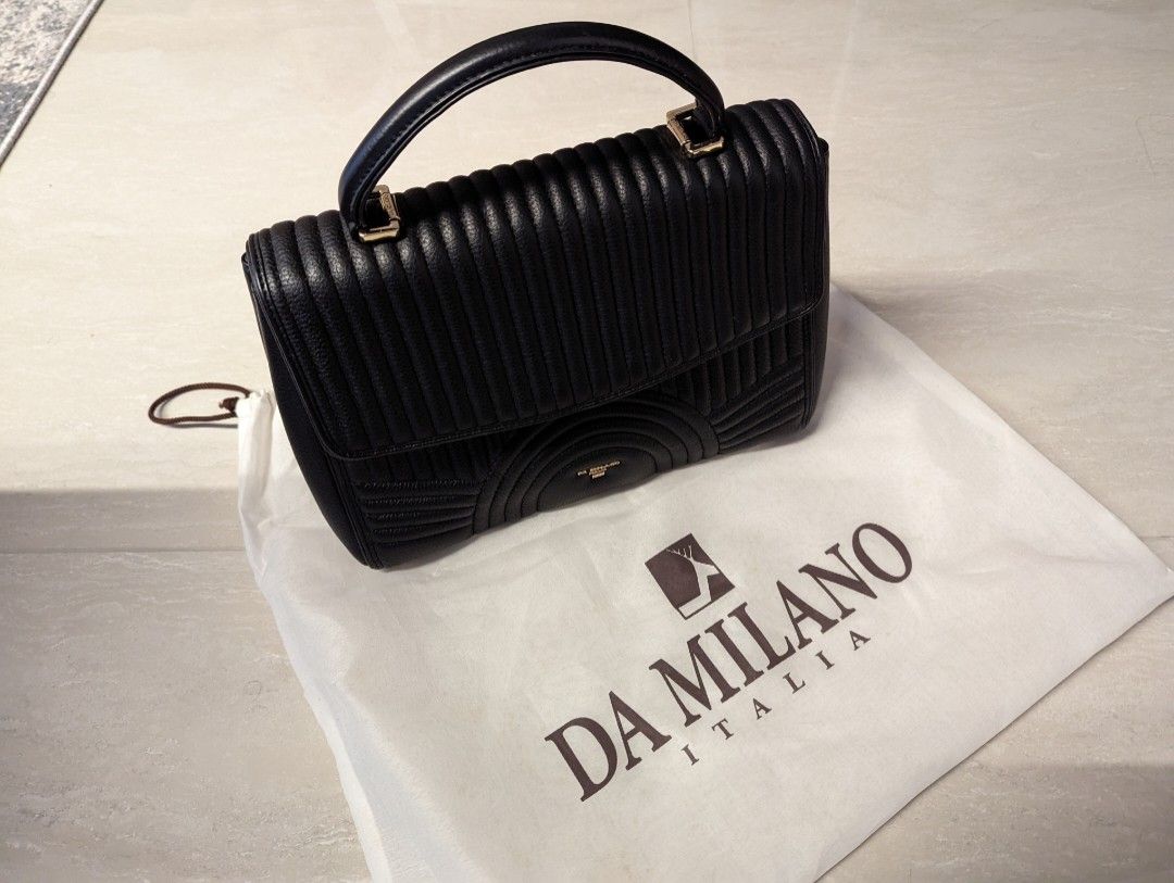Da milano sales leather bag