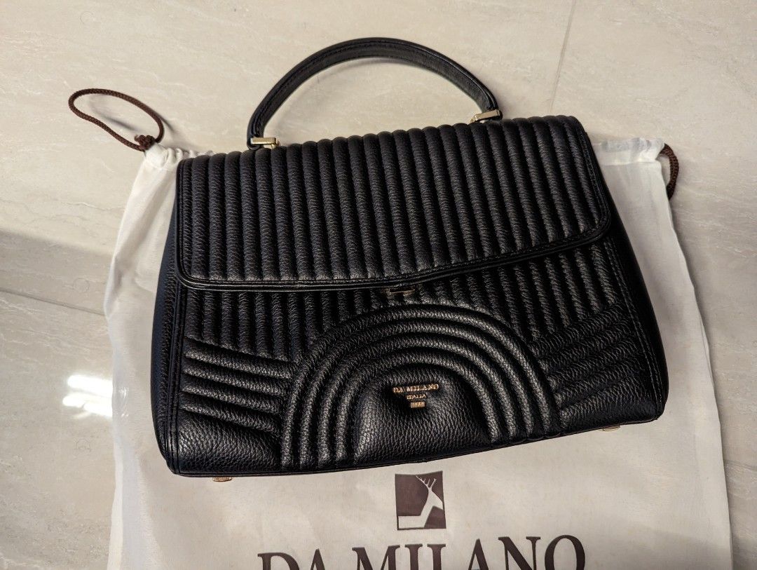 Da milano sales black bag
