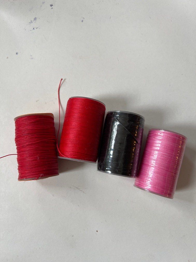 Dacron waxed circle thread/ sewing thread, Hobbies & Toys, Stationery ...