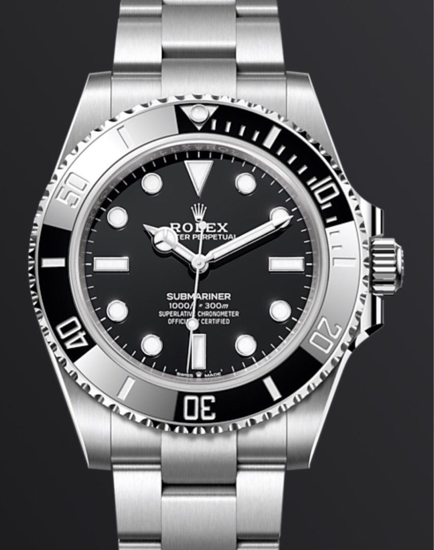 Dec 23 BNIB Rolex Submariner 41 Oyster Steel Reference 124060