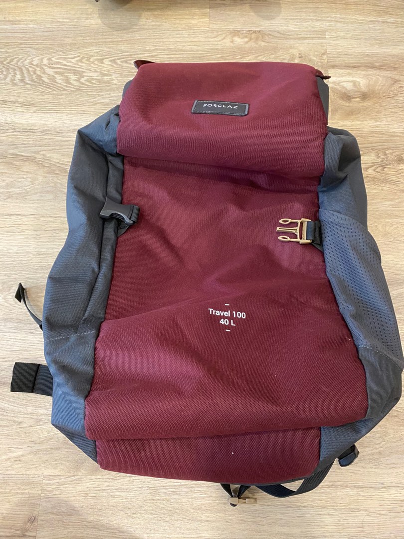Decathlon Forclaz 40L Backpack, Men's Fashion, Bags, Backpacks on Carousell