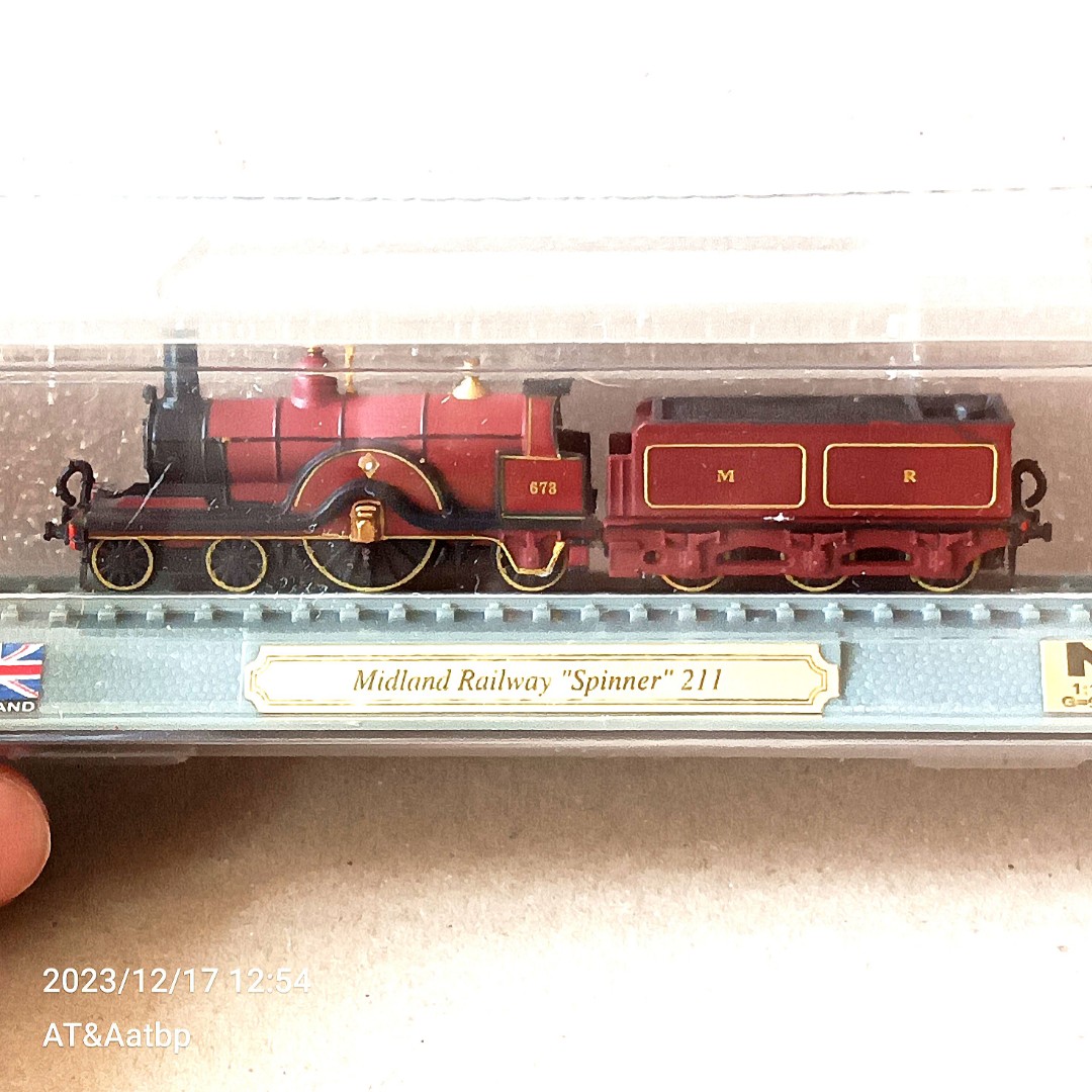 Locomotivas do Mundo: Midland Railway Spinner 211 - Edição 74