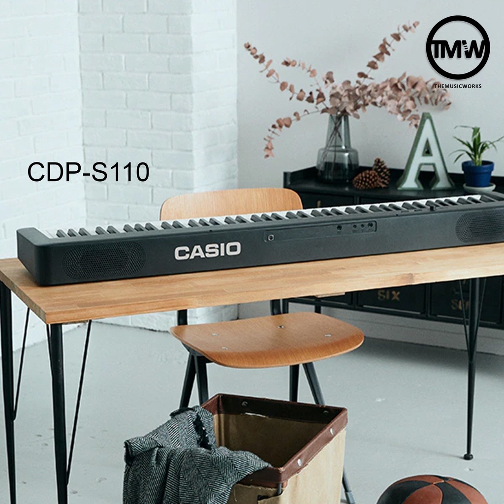 Digital Piano Casio CDP-S110 88 keys with X-Stand, Hobbies & Toys ...