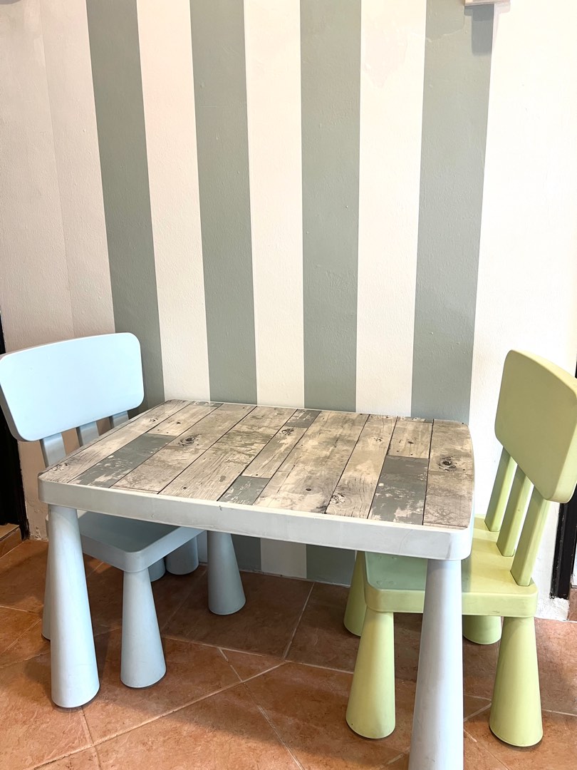 Kids Dining Table Set, Babies & Kids, Baby Nursery & Kids Furniture