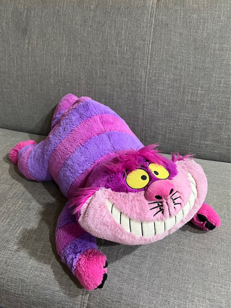 Disney Cheshire Cat Plush Hobbies Toys Toys Games on Carousell