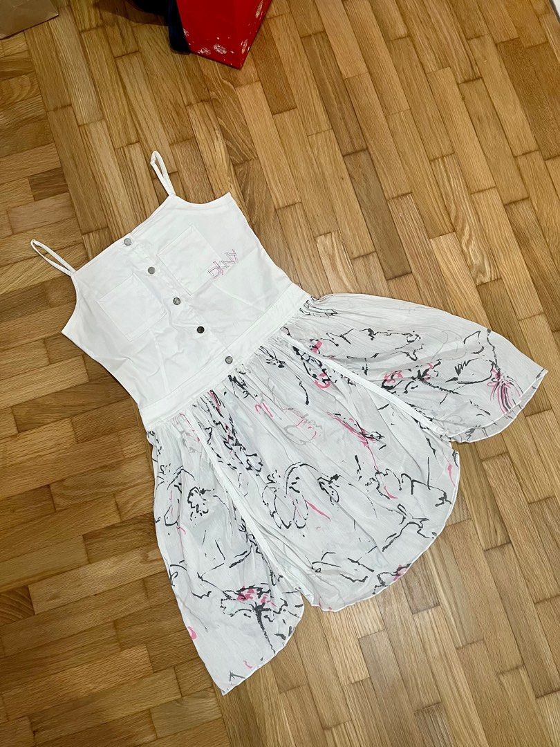 Dkny white best sale dress