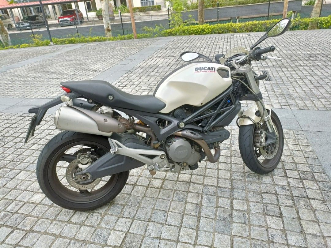 Ducati monster silver deals