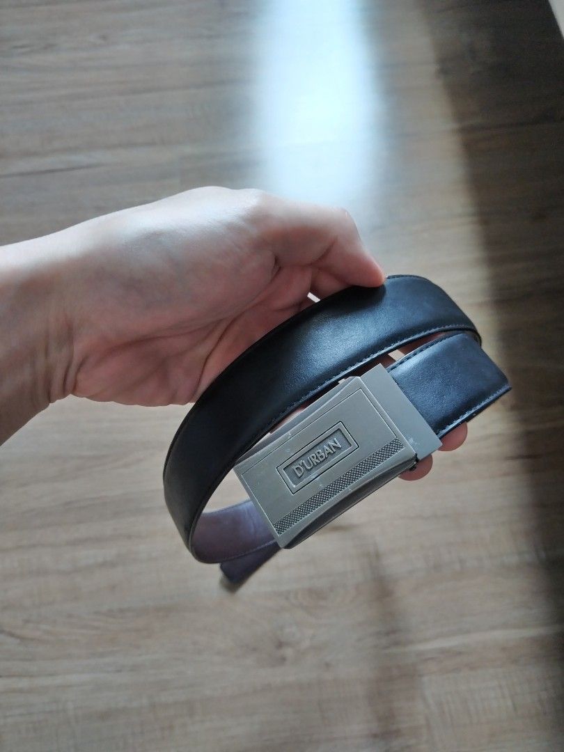 Durban Men Leather Belt 47 Inch, Men's Fashion, Watches & Accessories