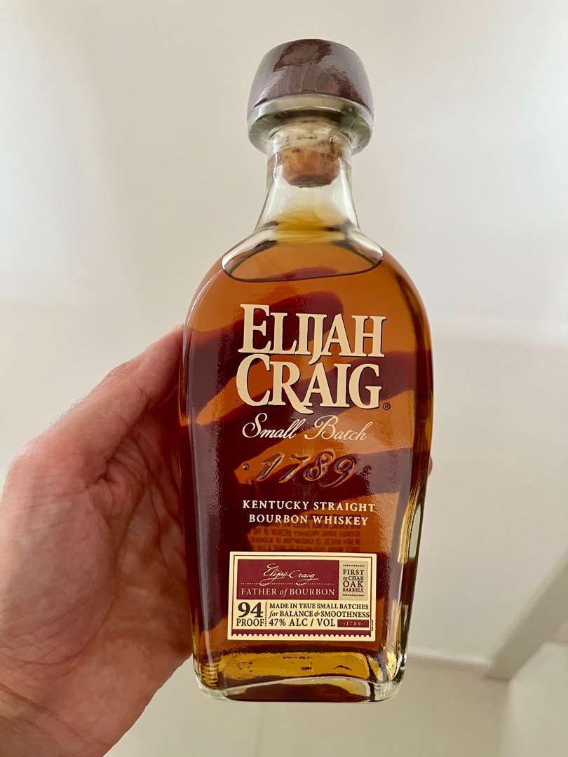 Elijah Craig Small Batch 1789 Bourbon 375ml, Food & Drinks, Alcoholic