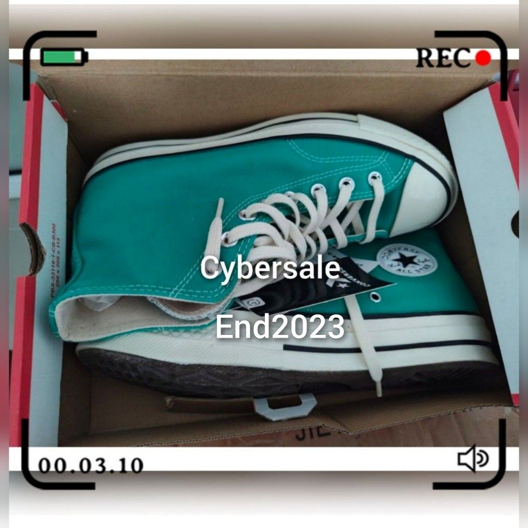 Converse 7s high green store