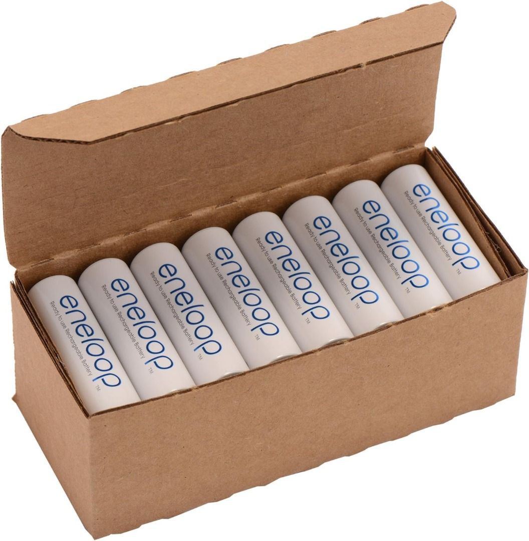 eneloop AA 2100 cycle, Ni-MH Pre-Charged Rechargeable Batteries, 4 Pack