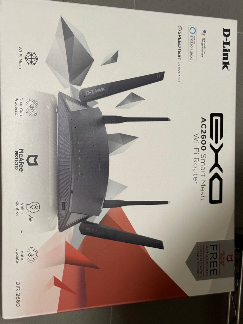 EXO AC2600 smart WiFi Router, Computers & Tech, Parts & Accessories ...