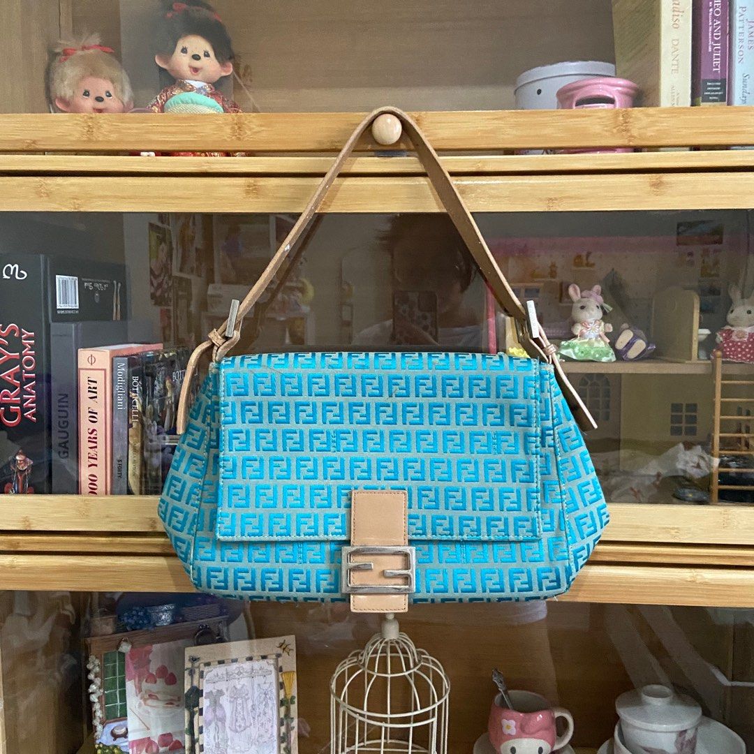 Blue hotsell fendi purse