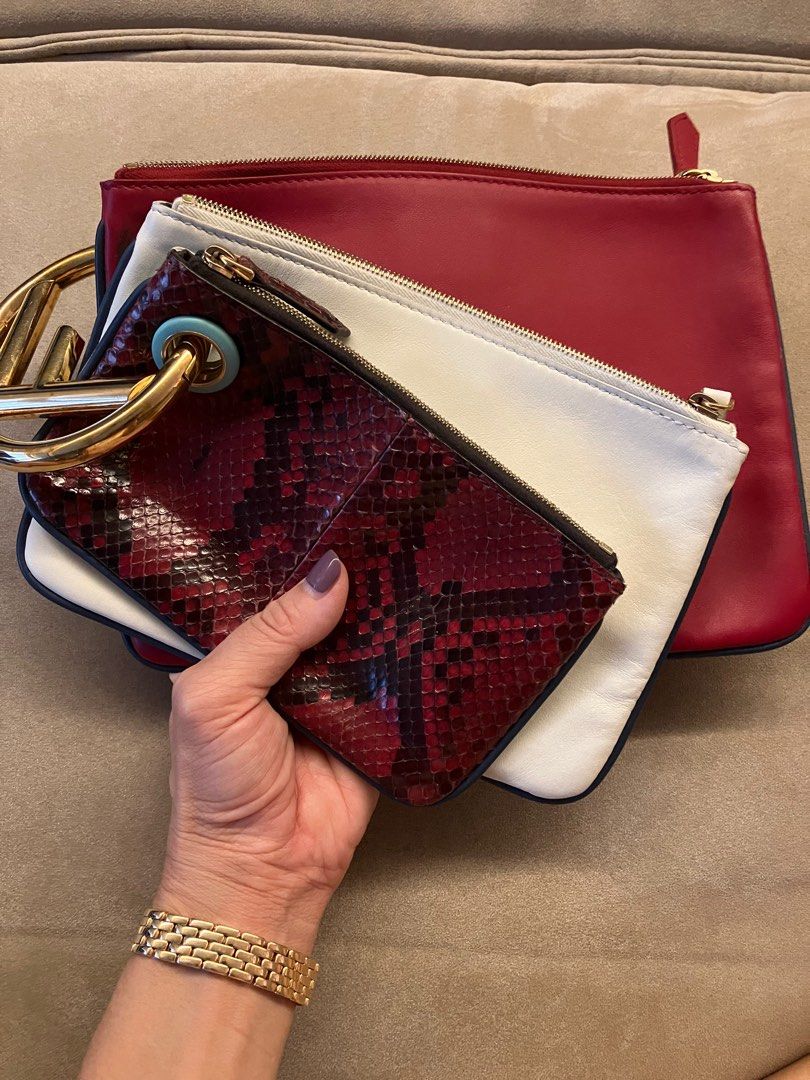 Fendi Triplette clutch