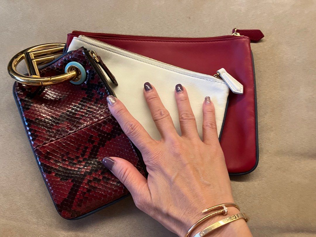 Fendi Triplette clutch