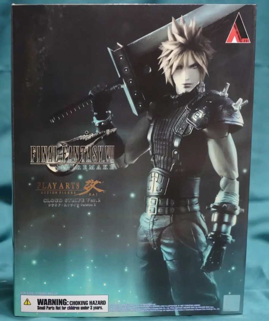 Final fantasy vii remake play arts kai cloud strife deals