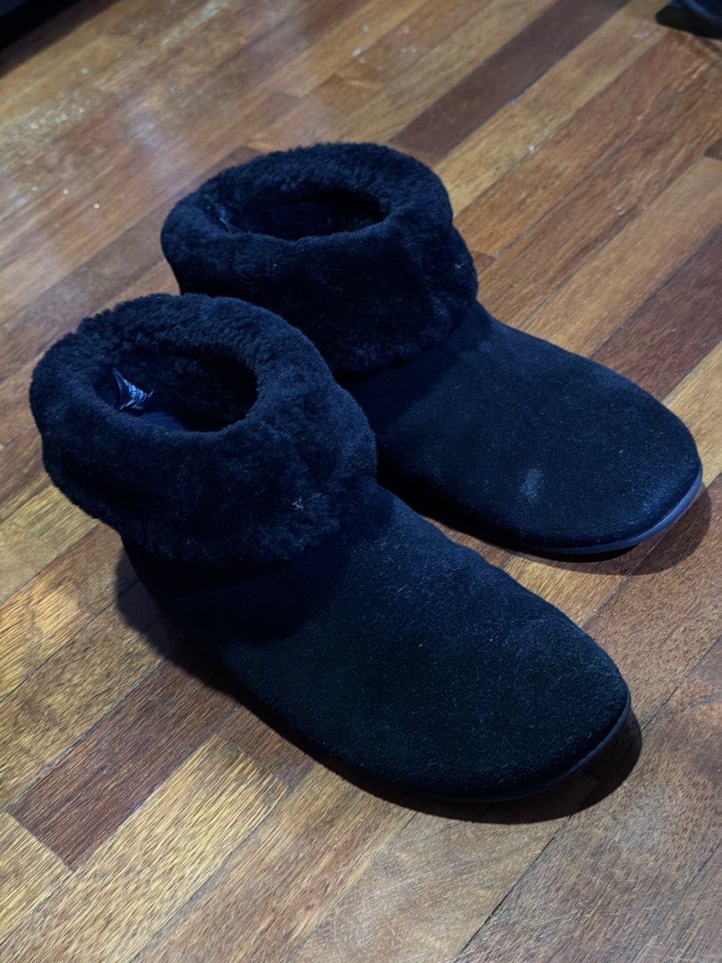 Fitflop sarah shearling slippers discount