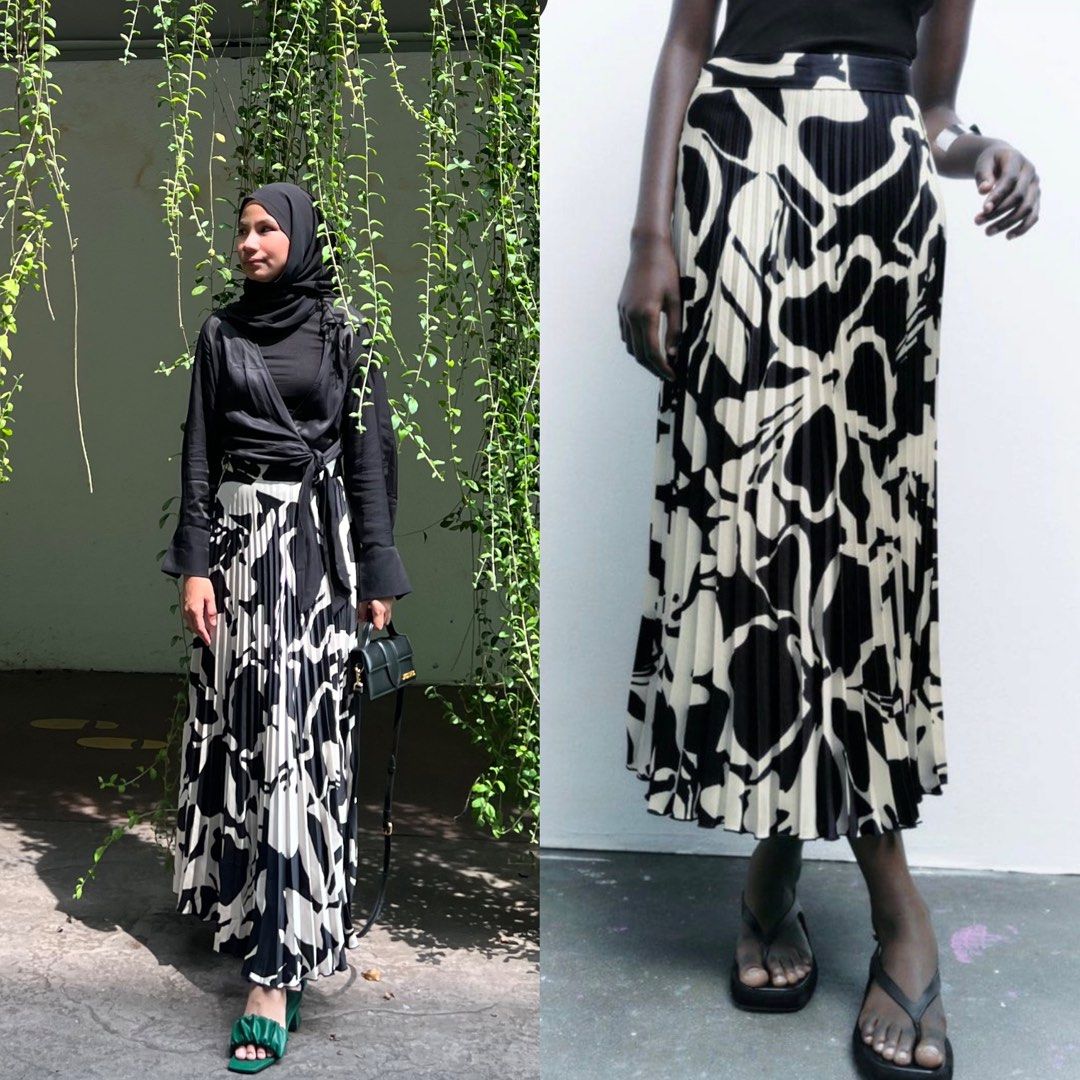 FOR RENT Zara Pleated Skirt