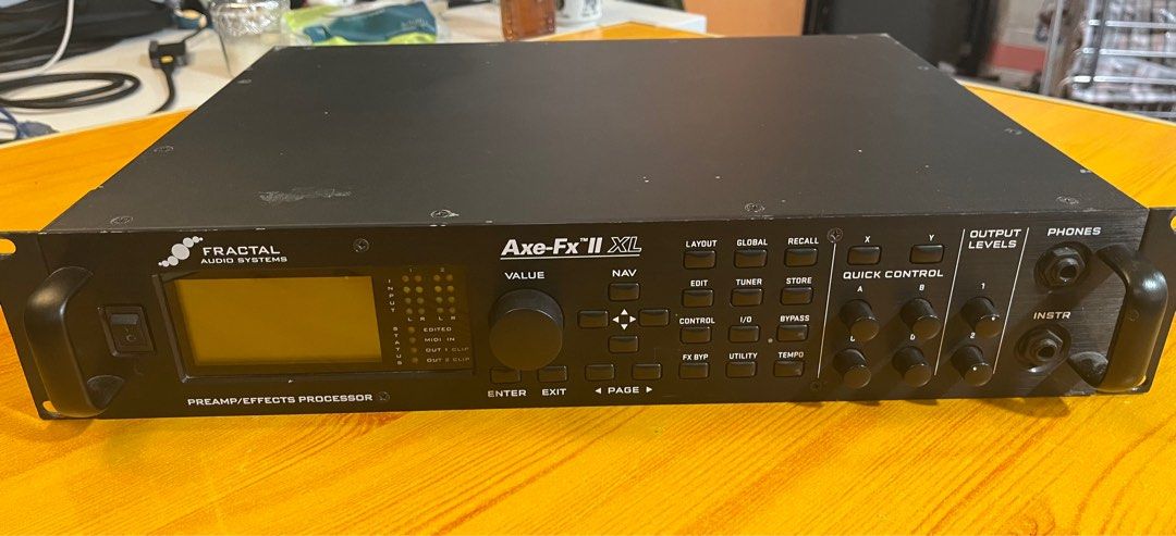 Fractal Audio Axe-fx 2 XL, 音響器材, 其他音響配件及設備- Carousell
