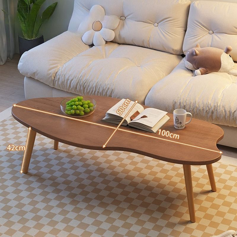 Free Delivery Coffee Table Wood Living Room Side Simple Nordic Tea Small Bedroom Easy Install Furniture Home Tables Sets On Carou