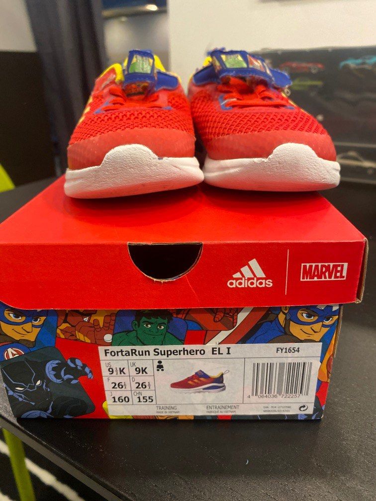 FREE Superhero Marvel Adidas fortarun Babies Kids Babies