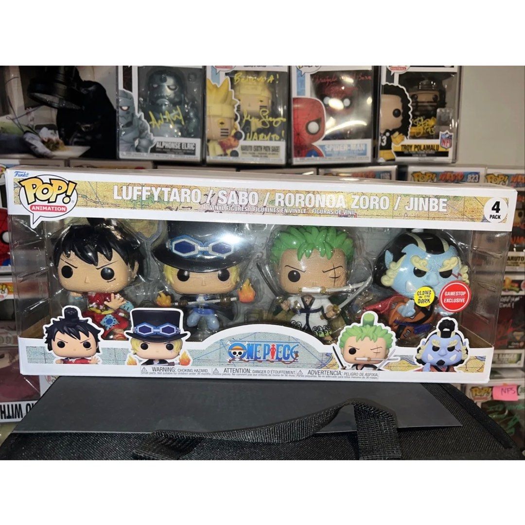 Pop! One Piece 4-Pack