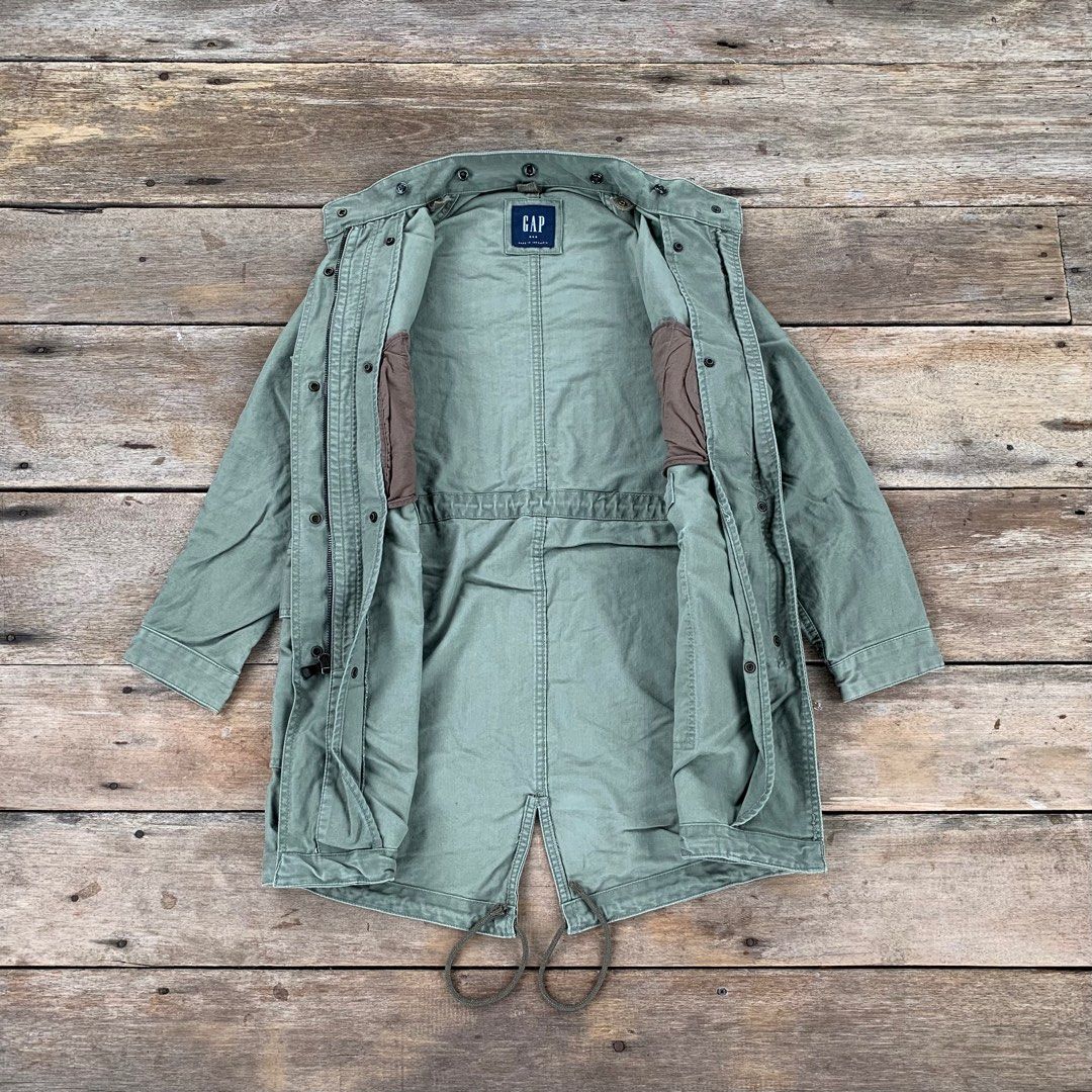 Gap military jacket top womens