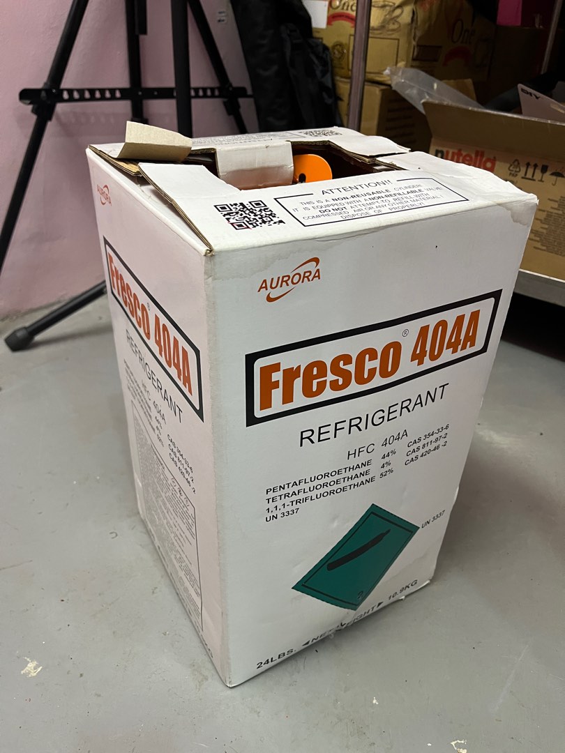 Gas Aircond/Refrigerator R404A, Furniture & Home Living, Home ...