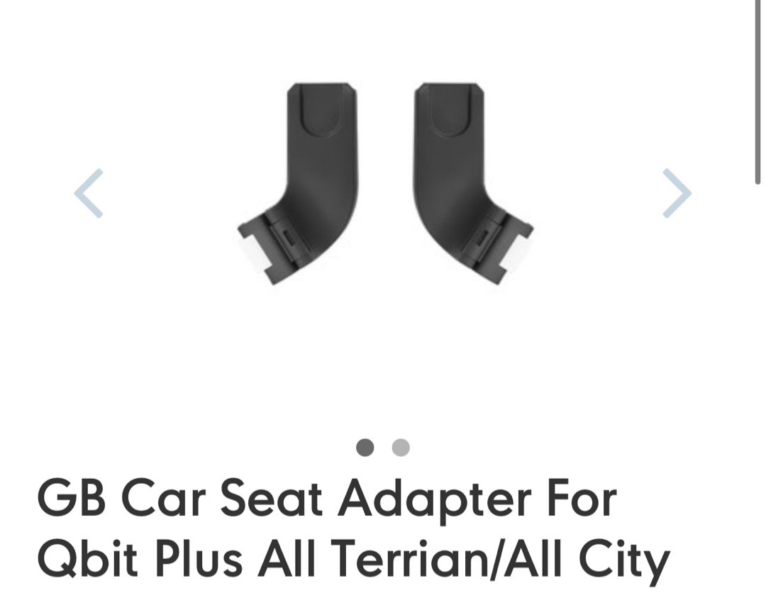 Gb car seat adapter top