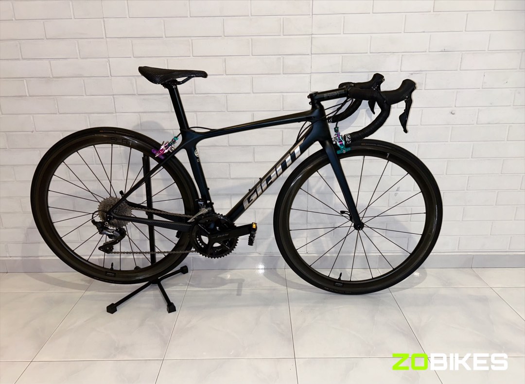 Giant Tcr Advanced 1 Ultegra Giant TCR Advanced 1 2021 R8000 Ultegra R7100 SLR1 Carbon Wheelset Full