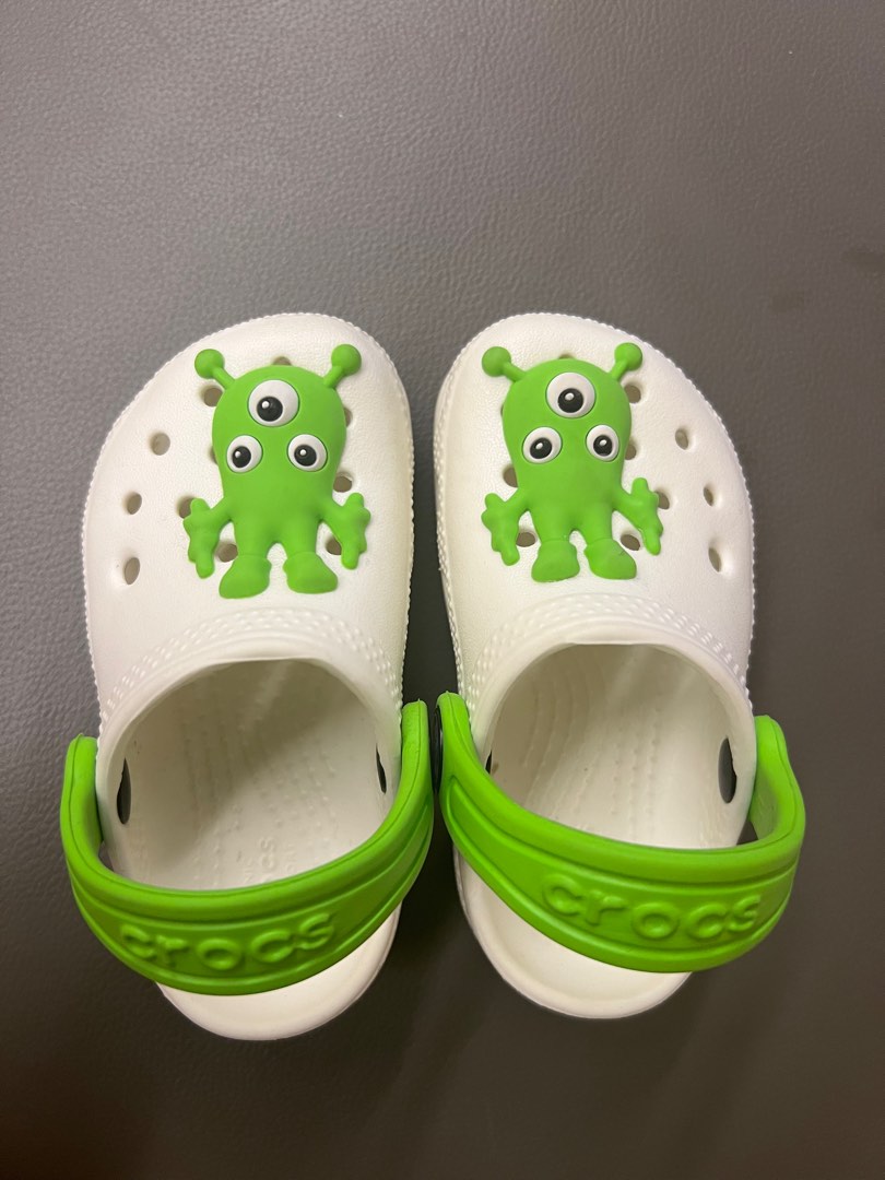 Glow in the dark Crocs for kids, Babies Kids, Babies Kids
