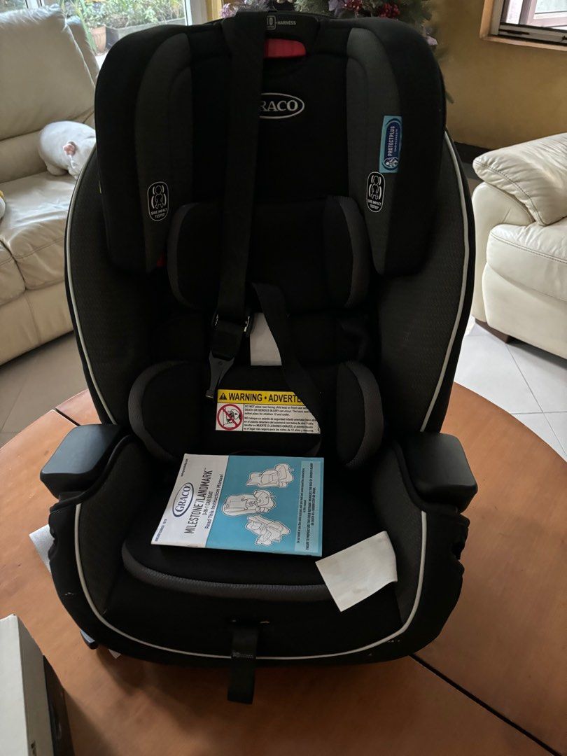 Milestone 3 in 1 car seat clearance