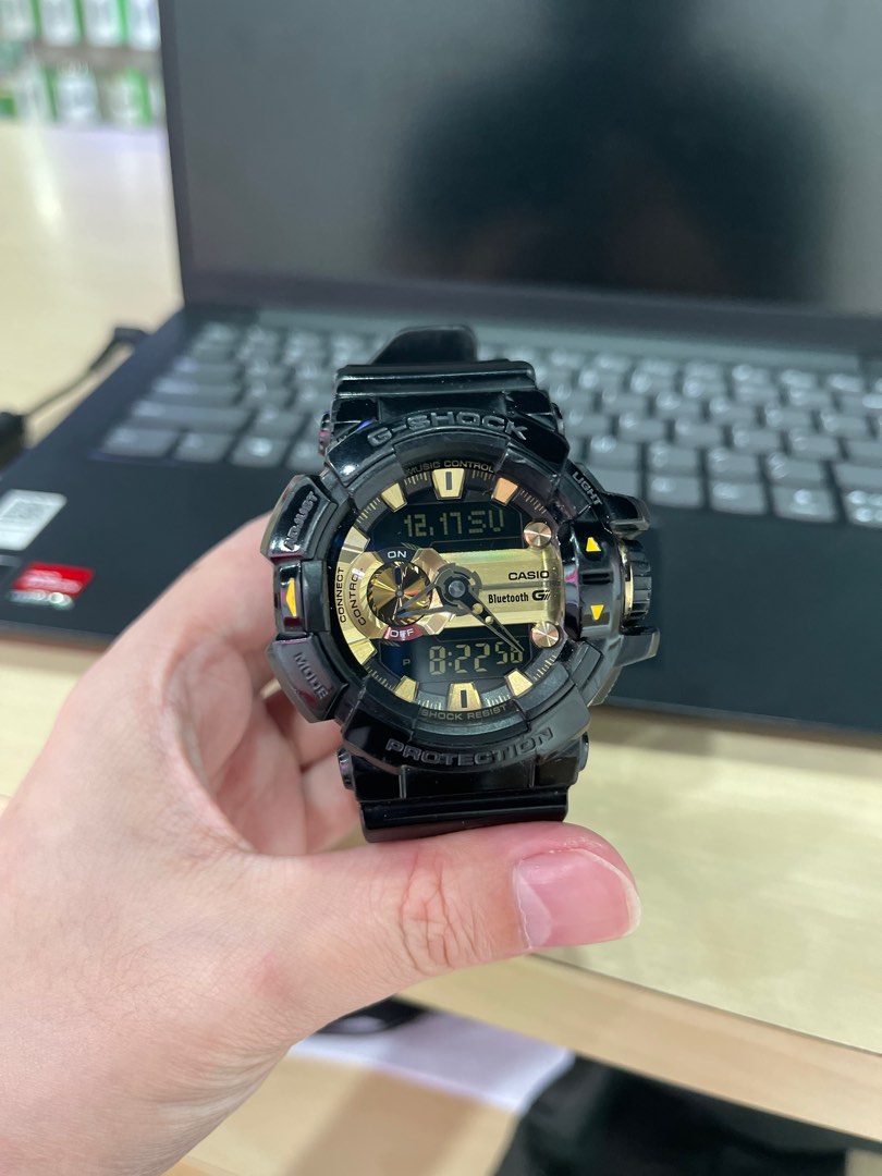 CASIO G-SHOCK GBA-400BLACK - 腕時計(デジタル)